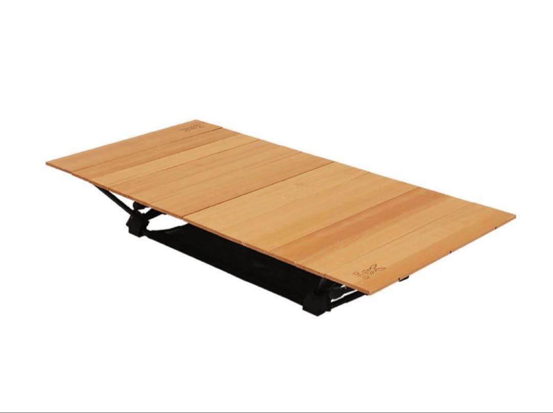 DOD キャナリーテーブル L 折りたたみテーブル アウトドア 高さ調整可能