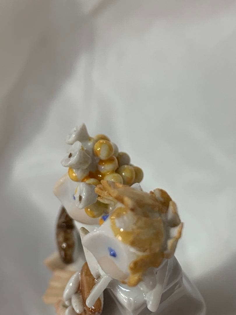 マイセン 手捻り人形ヘンゼルとグレーテル