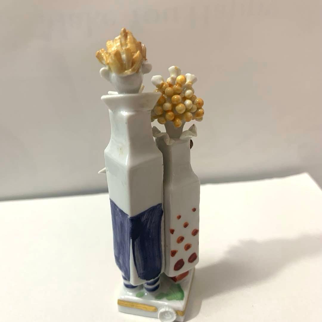 マイセン 手捻り人形ヘンゼルとグレーテル