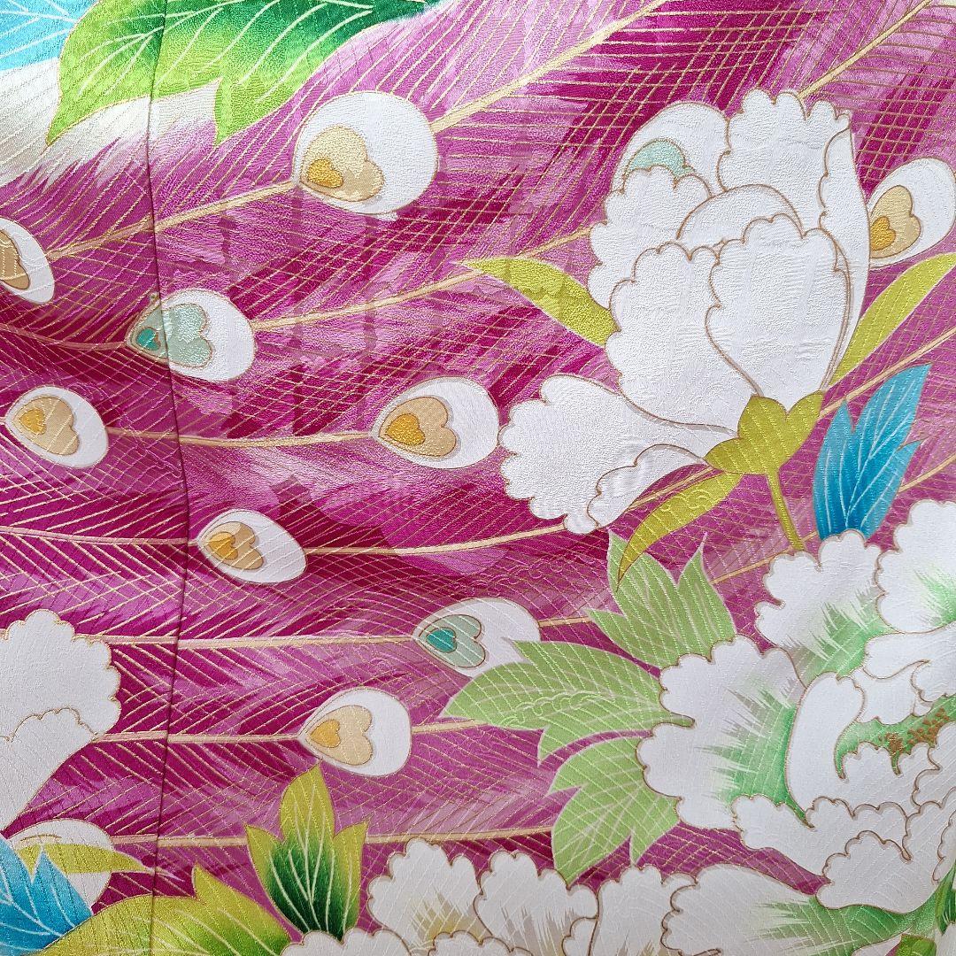 着物リメイクワンピース3606