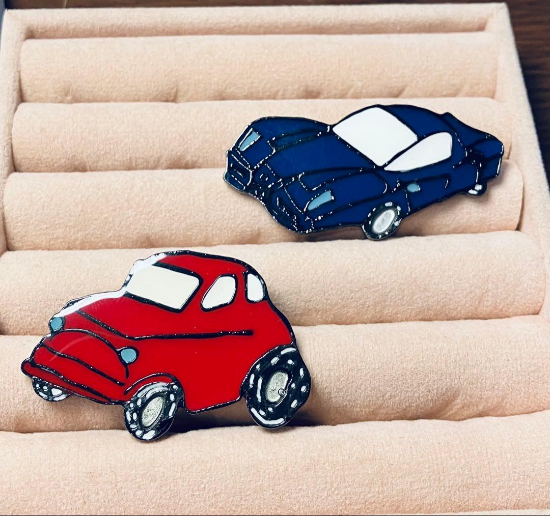 ブルーナボイン　ガリトラップ　竹ホルダー　ピンバッジ　アクセサリー