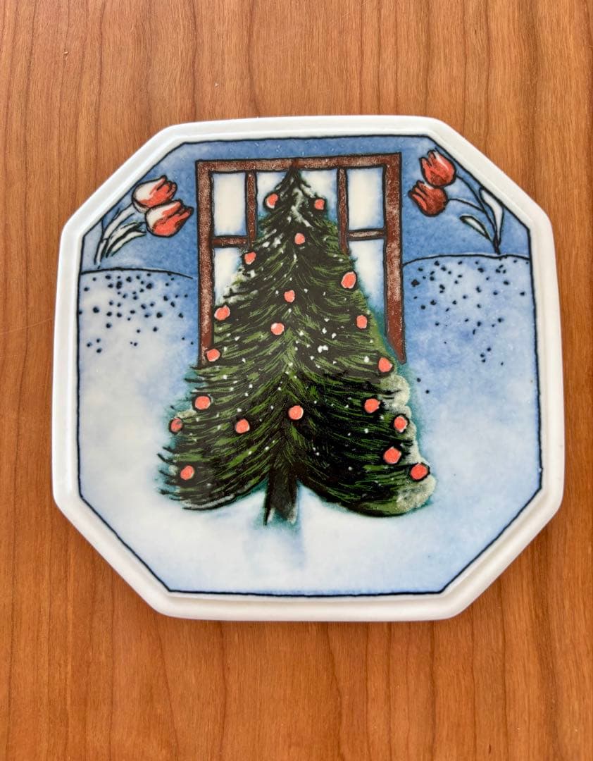 ARABIA×FINNAIR ヘルヤ・リウッコ・スンドストロム クリスマス陶板