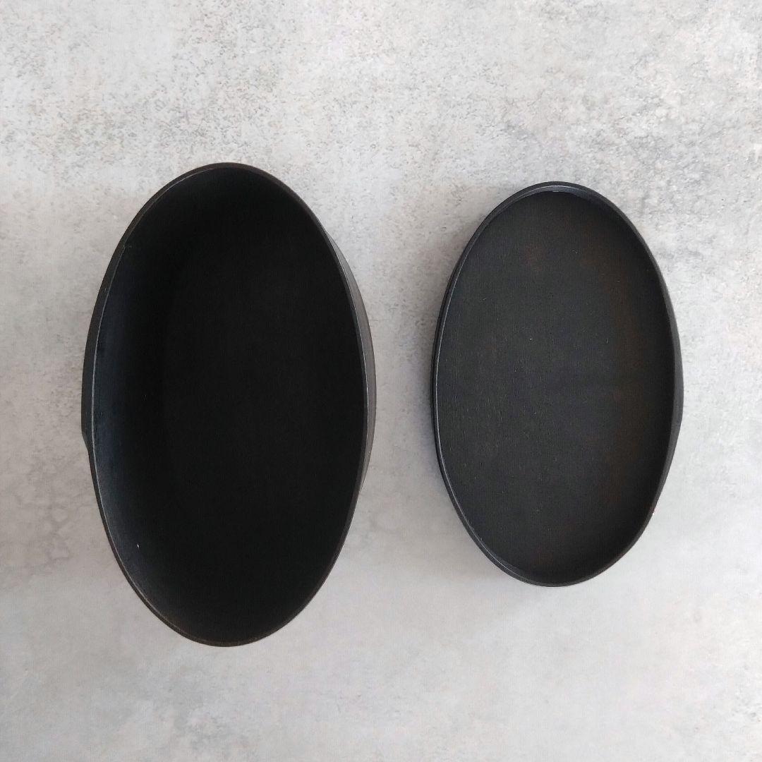 IFUJI 井藤昌志 OVAL BOX シェーカーボックス 三度黒 2点セット