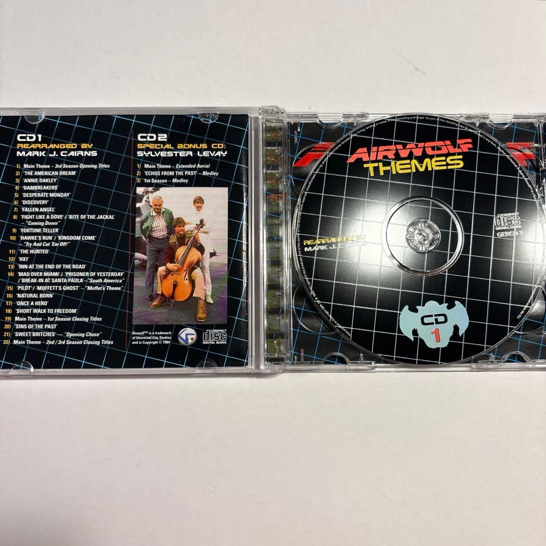 【2枚セット】超音速攻撃ヘリエアーウルフ オリジナルサウンドトラック　CD