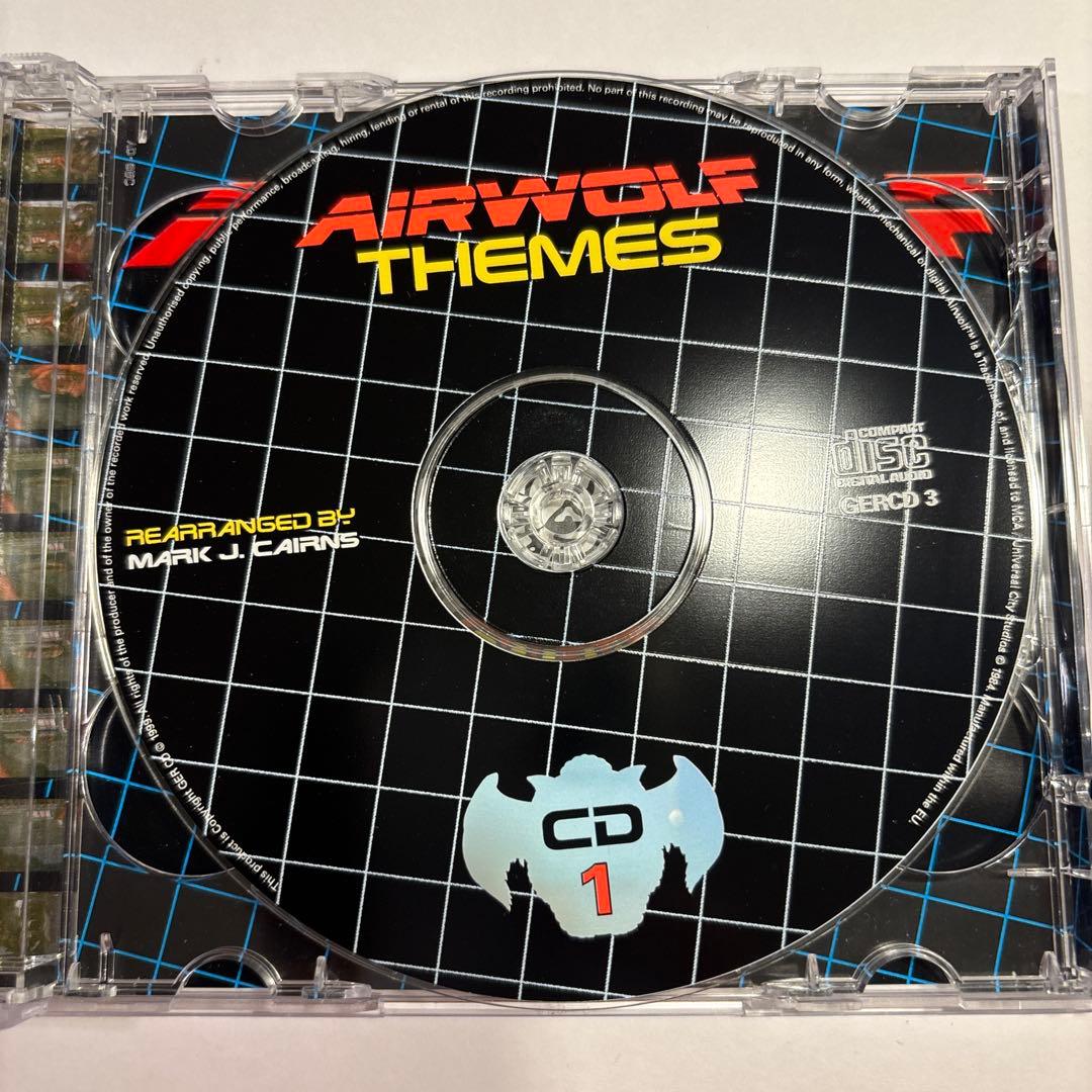 【2枚セット】超音速攻撃ヘリエアーウルフ オリジナルサウンドトラック　CD