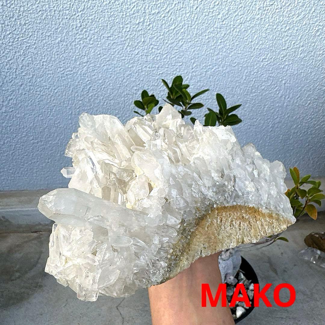 M1847☆ヒマラヤ水晶クラスター5.8Kg☆天然石　原石☆N51013