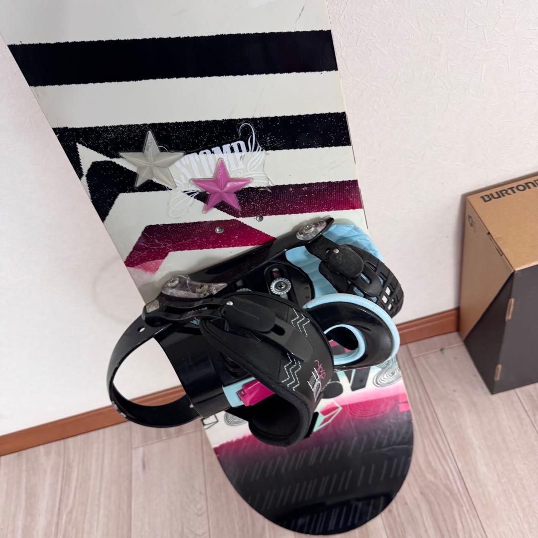 RIDE スノーボード 138cm 即乗りレディースセット