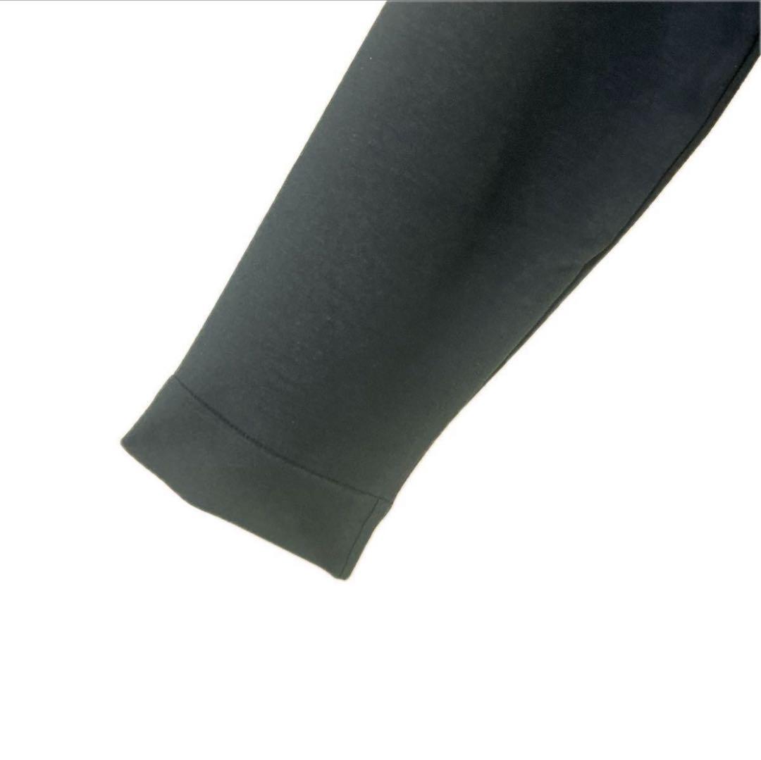 【新品 未使用】タグ付き ソウソウsou sou ワンピース ミモレ丈 ネイビー