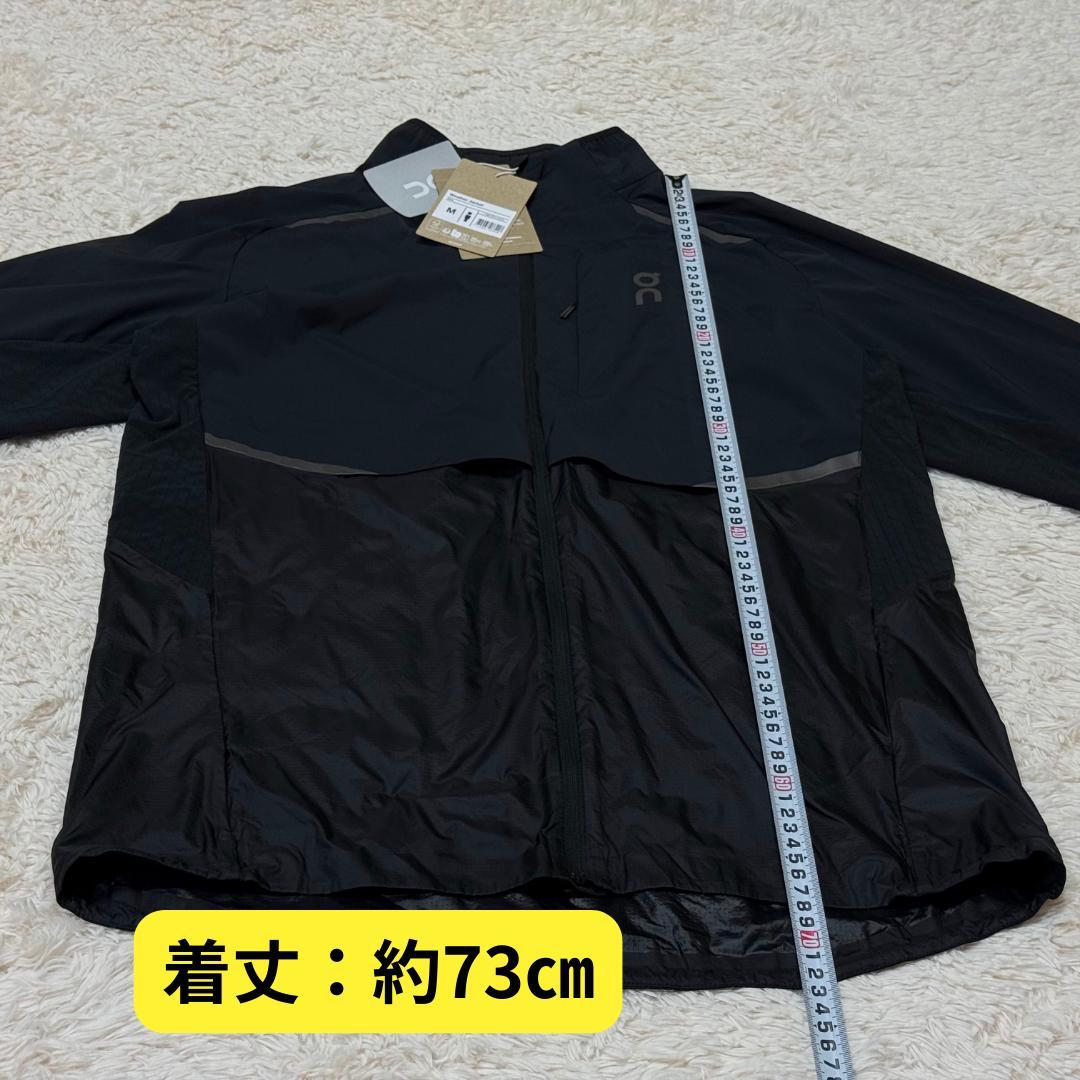 ⭐新品　On Weather Jacket ウェザージャケット M　黒　防風通気