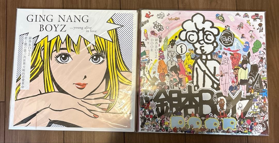 新品　銀杏BOYZ 君と僕の第三次世界大戦的恋愛革命 DOOR レコード