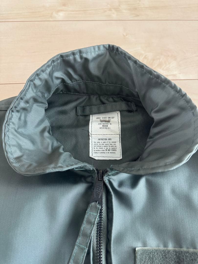 ヴィンテージAlpha アルファCWU-36/P フライトジャケット M