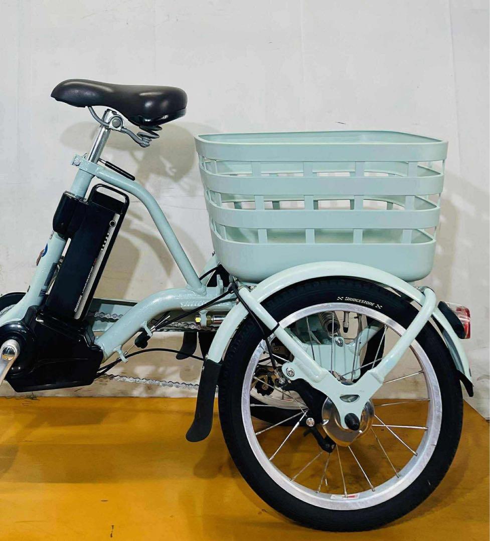 送料無料条件付き　電動三輪車 ラクットワゴン 20/16型　電動自転車中古車