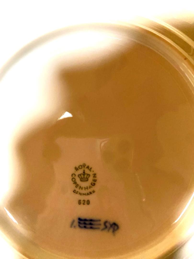 ロイヤルコペンハーゲン　ブルーフルーテッドプレイン　19cmプレート　6枚セット