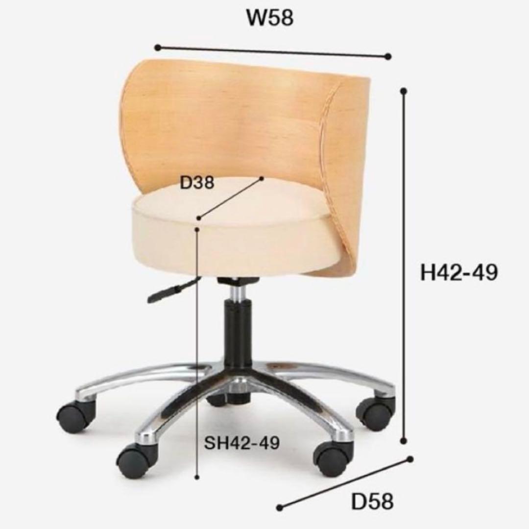ACTUS アクタス vario ヴァリオ メープル材 曲木 学習椅子