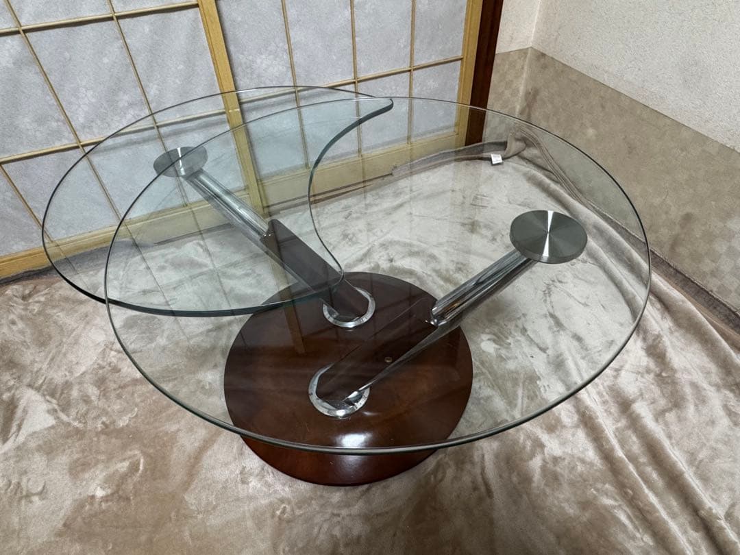 Ronald Schmitt ロナルドシュミット ガラステーブル