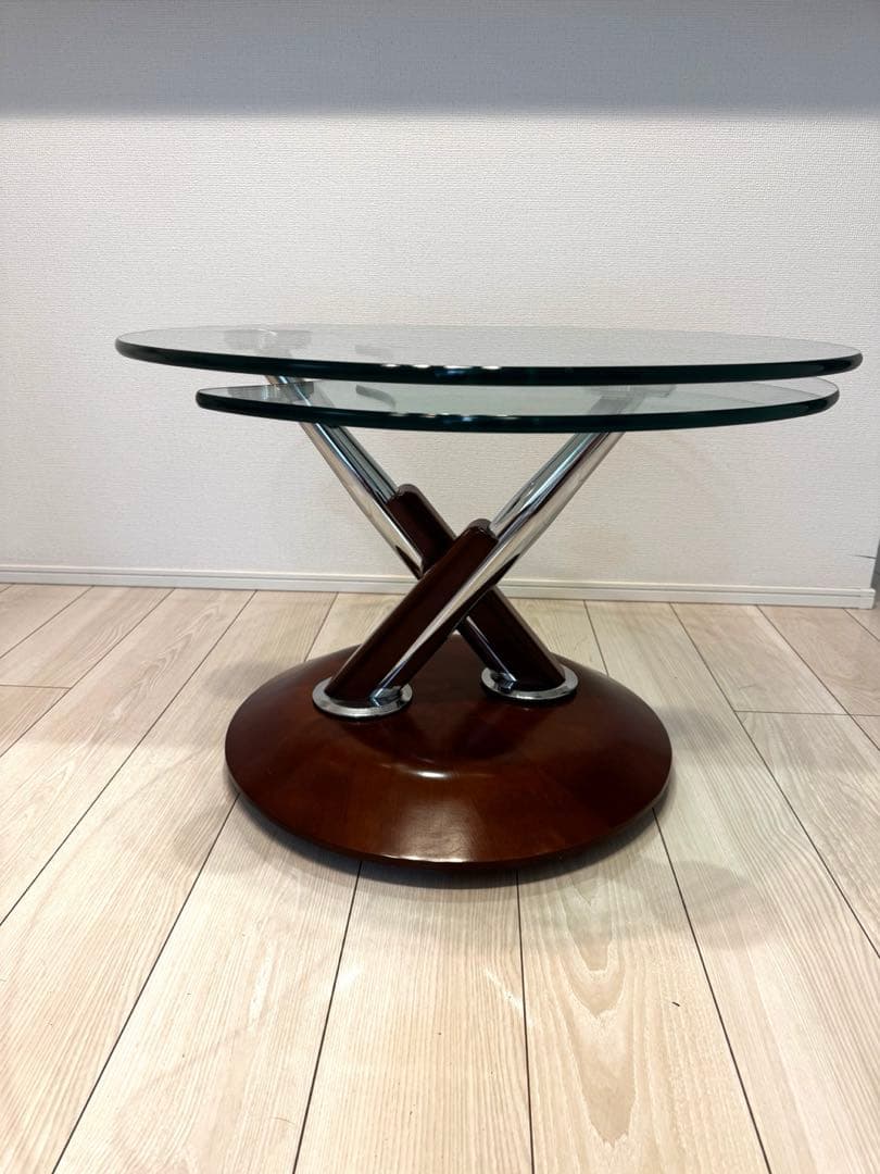 Ronald Schmitt ロナルドシュミット ガラステーブル