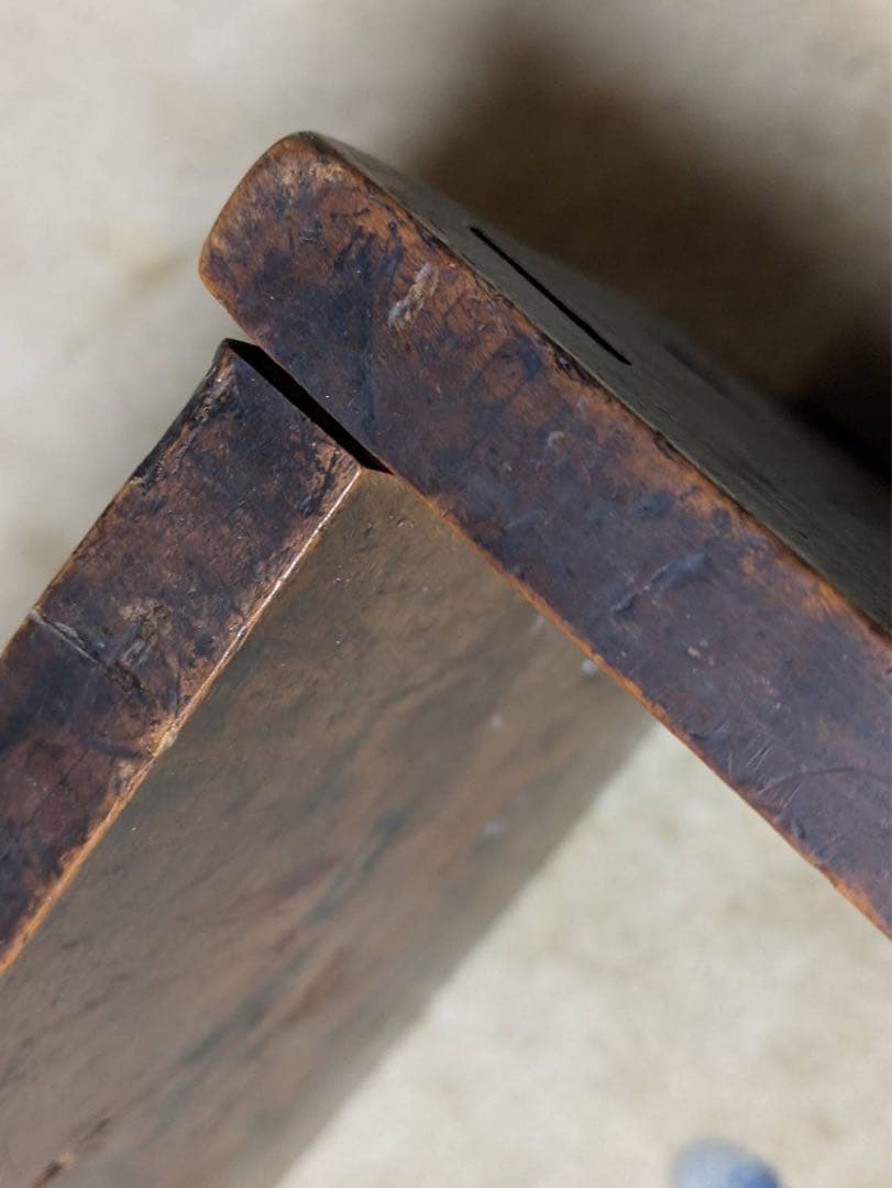 時代物　座卓　ローテーブル　木製　明治　レトロ　家具　ヤマサ