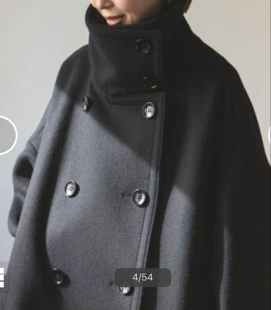 NOBLE スタンドカラーオーバーコート