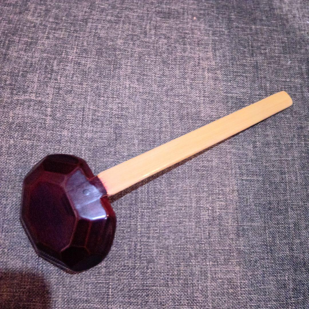 【倉庫保管品未使用】竹＆木製　田舎杓子　50本