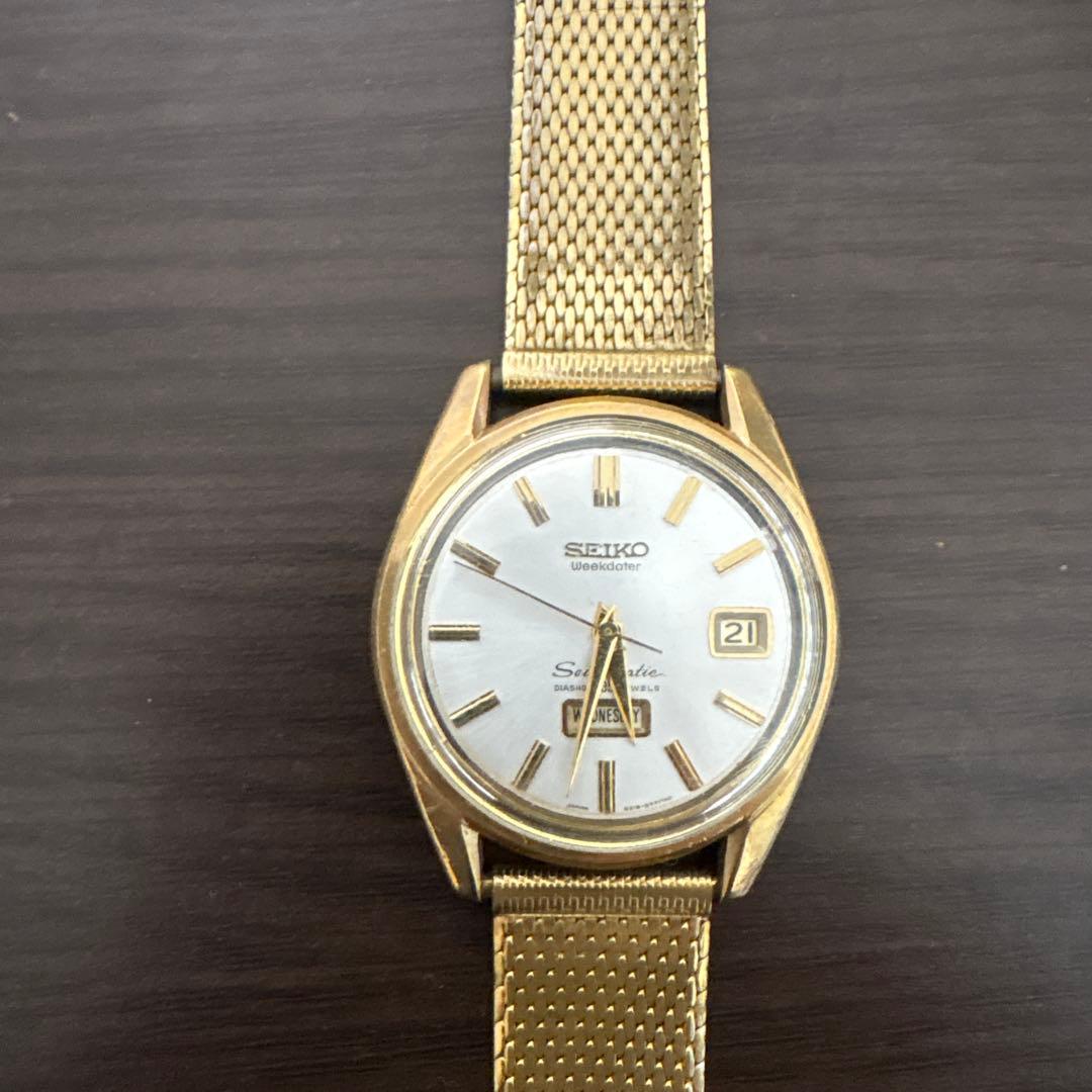 小*こ様 SEIKO ビンテージ 時計 ゴールド