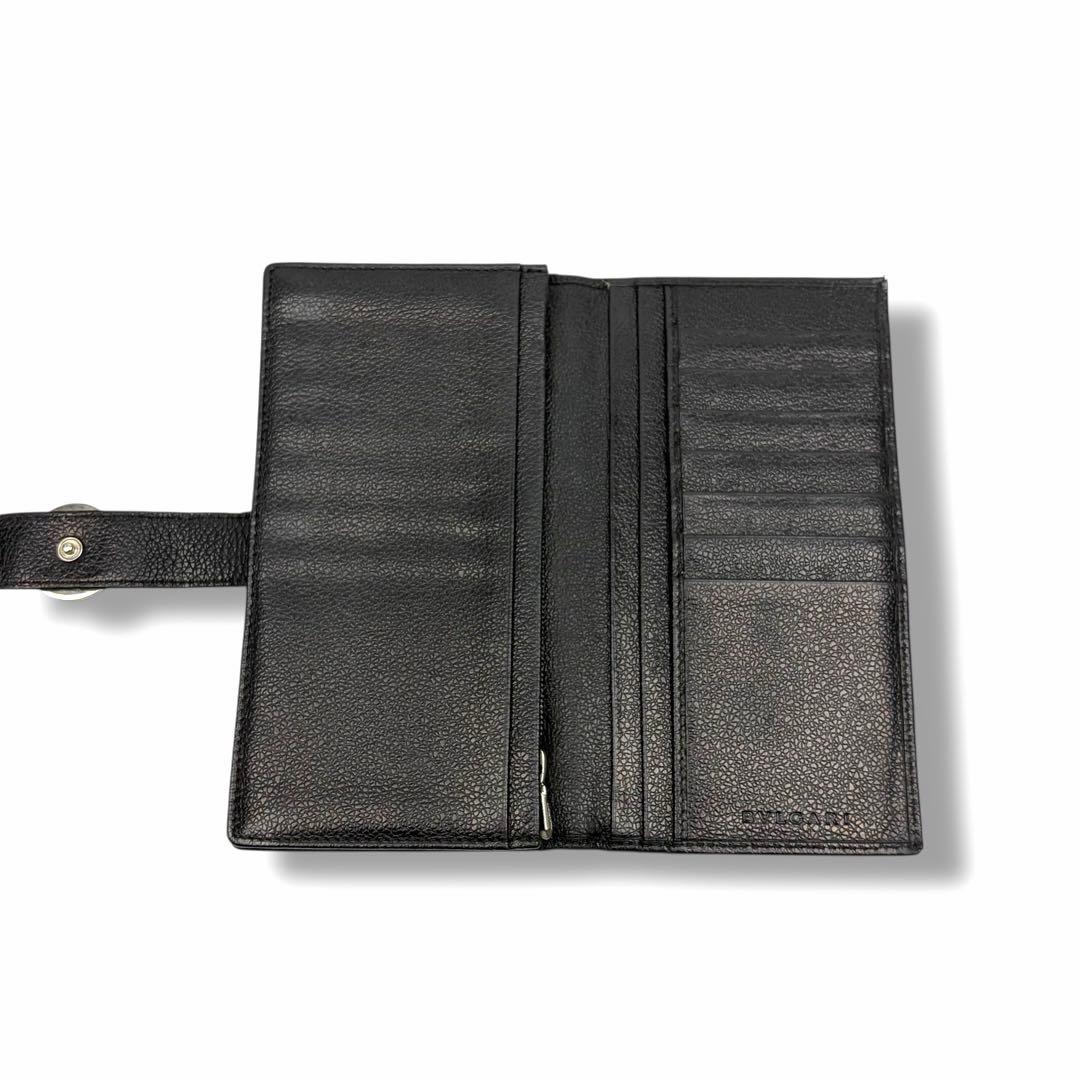 BVLGARI ブルガリ 長財布 ビーゼロワン サークルロゴ　ブラック