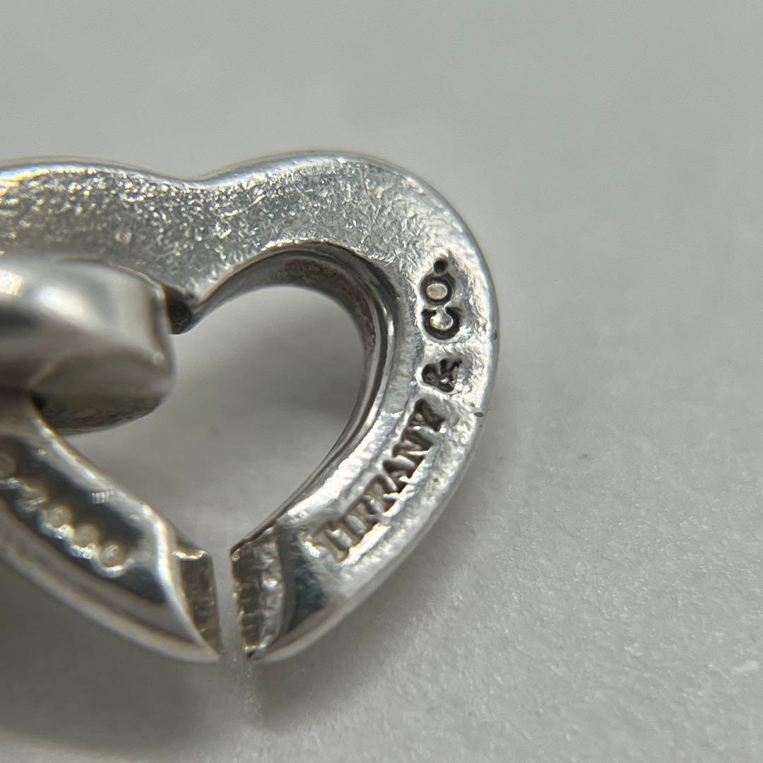 ティファニー TIFFANY オープン ハートリンク ブレスレット コンビ 希少