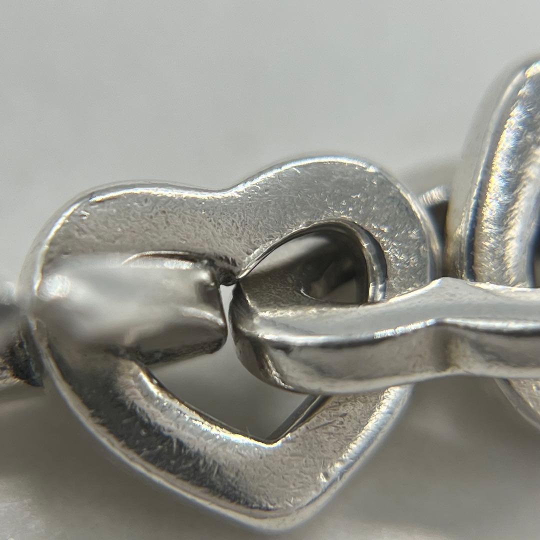 ティファニー TIFFANY オープン ハートリンク ブレスレット コンビ 希少