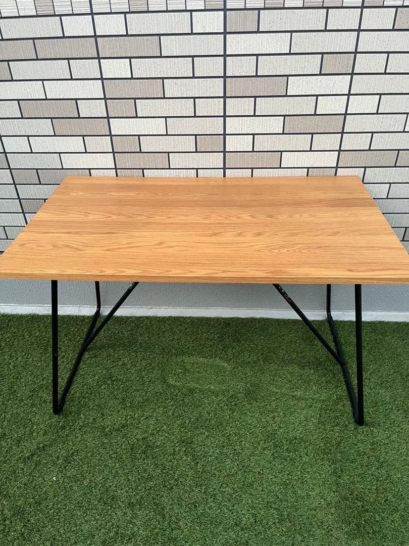 無印良品 折りたたみダイニングテーブル 120cm（オーク材）