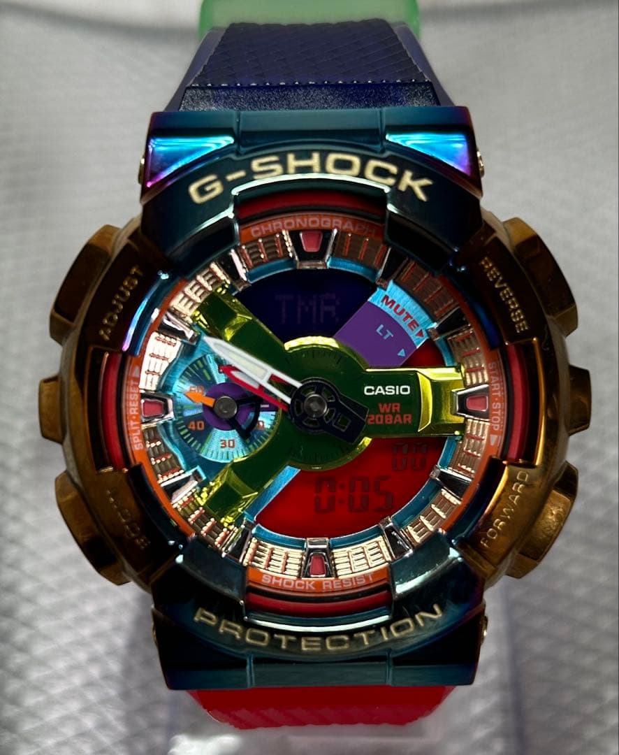 ✨極希少極美品✨G-SHOCK GM-110RB-2AJF レインボー