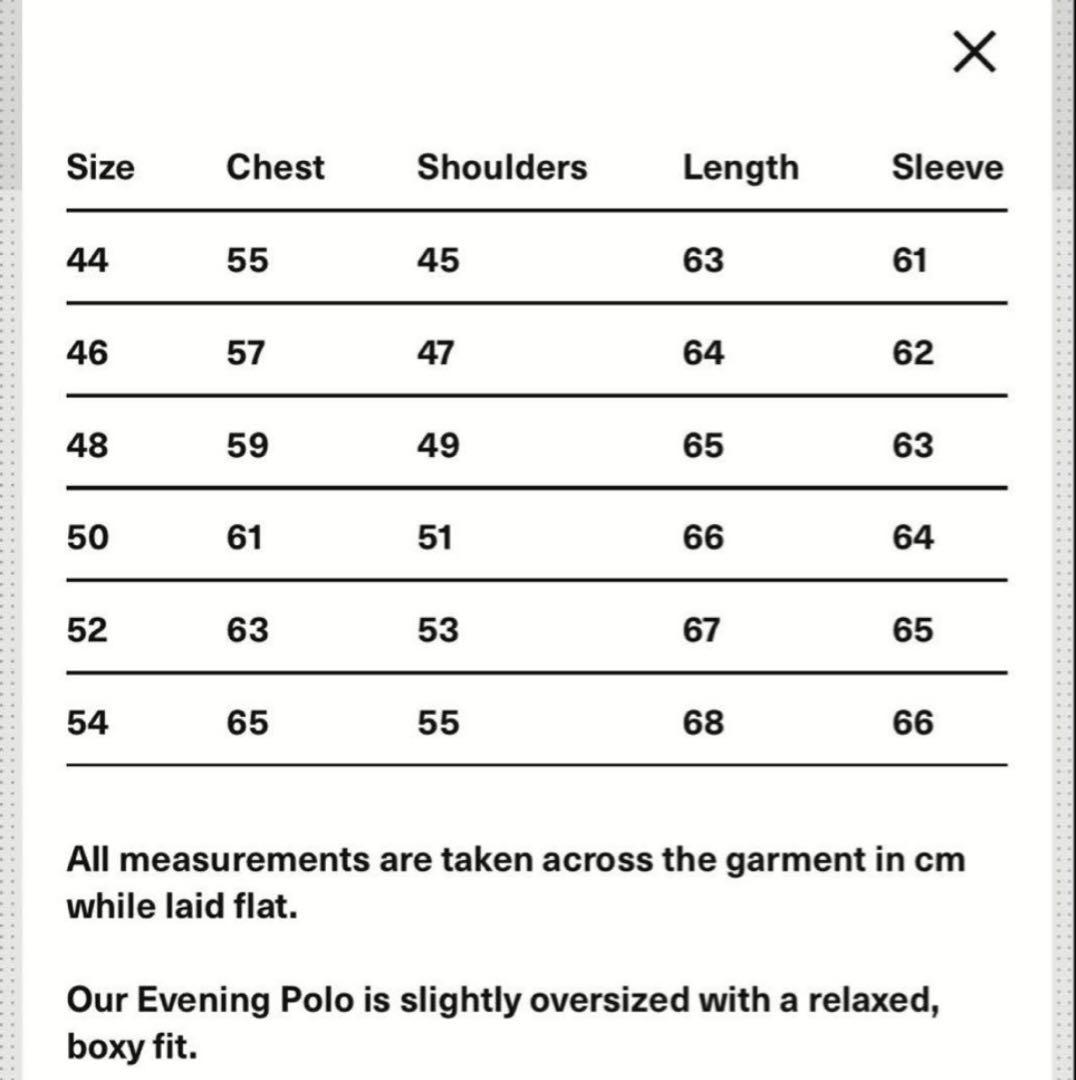 トップス Our Legacy 22aw evening polo