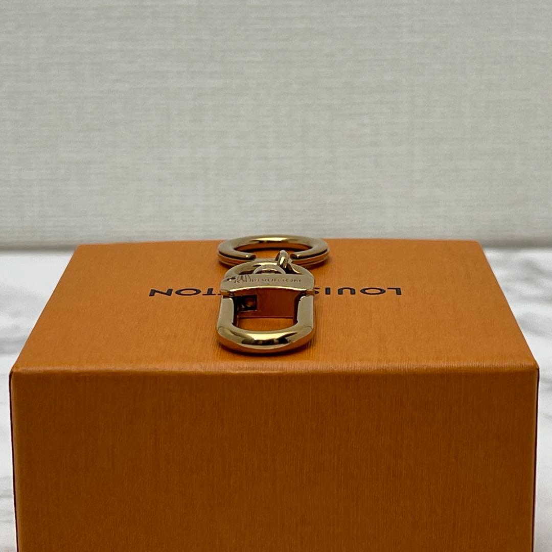 ルイヴィトン M62698 アノクレ キーリング チャーム ゴールド