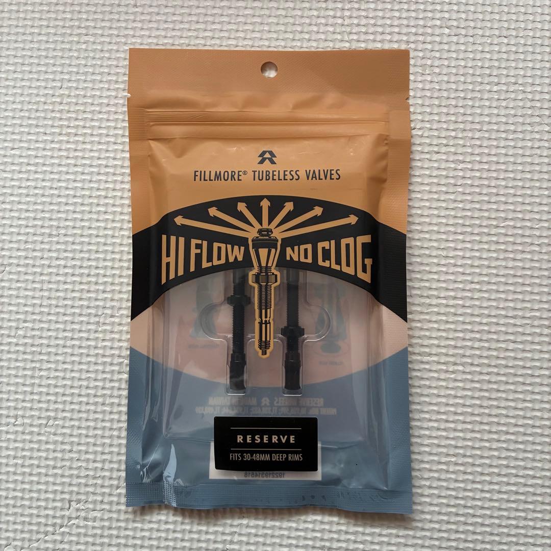 【新品】Reserve バルブ 70mm チューブレス対応 リザーブホイール