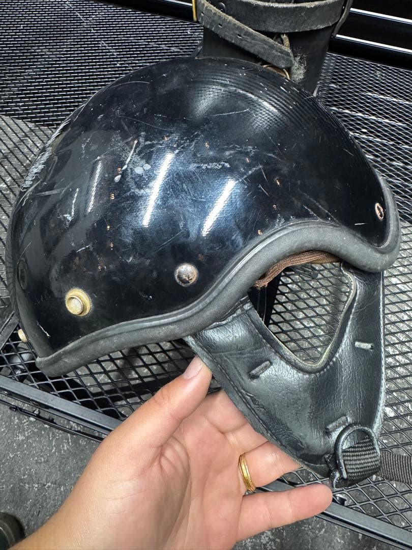 ハーレーダビットソン　Bell ベル　トライアルヘルメット　ビンテージヘルメット