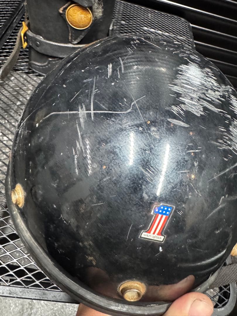 ハーレーダビットソン　Bell ベル　トライアルヘルメット　ビンテージヘルメット