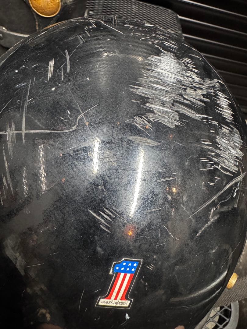 ハーレーダビットソン　Bell ベル　トライアルヘルメット　ビンテージヘルメット