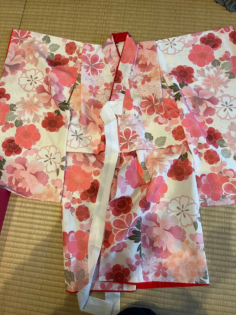 七五三　3歳　女の子　被布セット　KAGURA カグラ　花尽くし