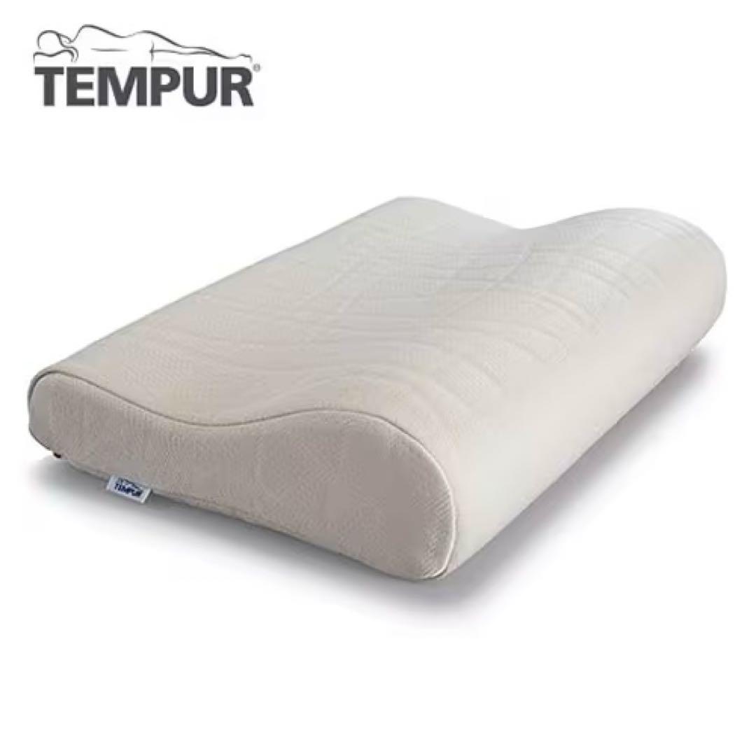 TEMPUR テンピュール ネックピロー M サンドベージュほぼ未使用・洗濯済