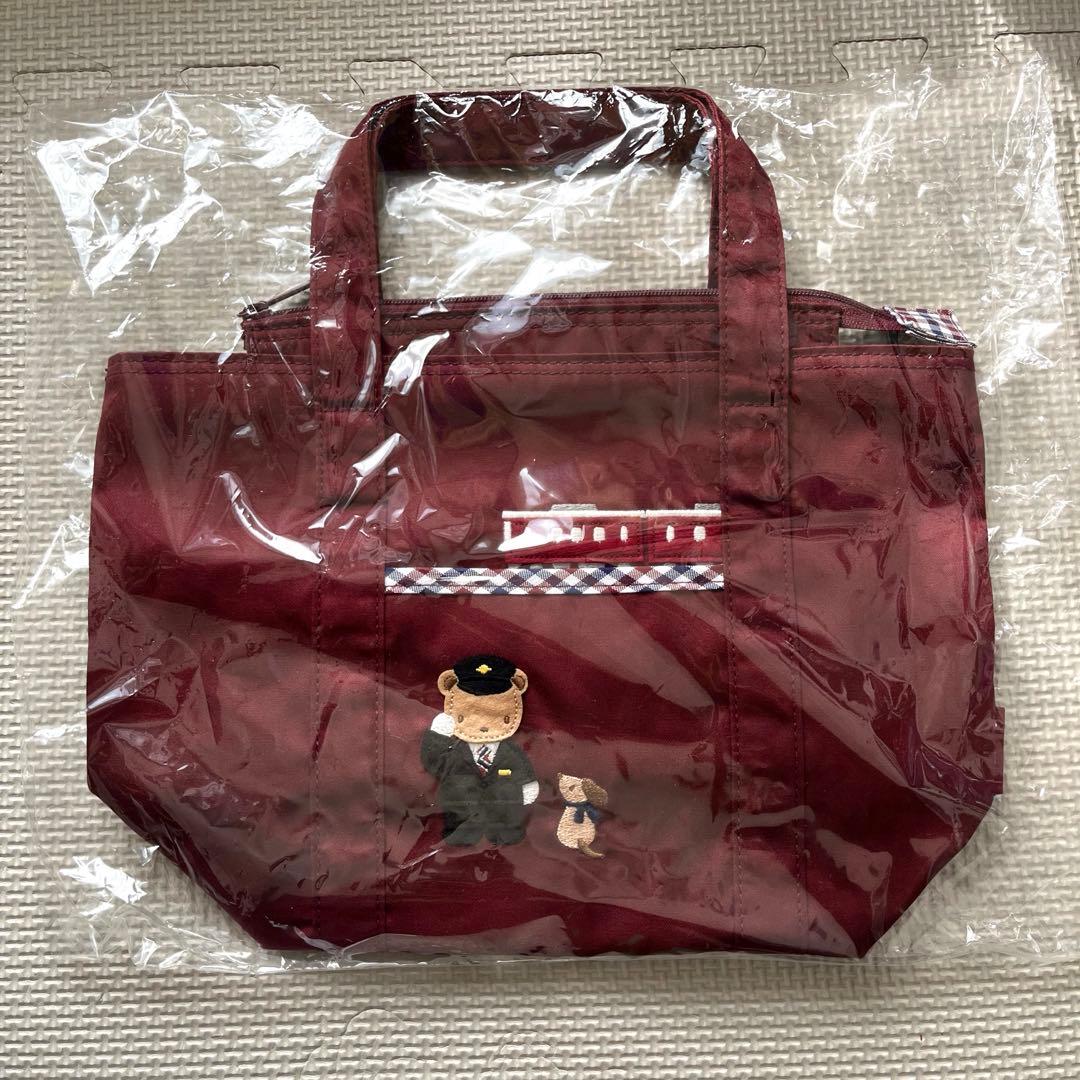 【新品未使用】ファミリア × 阪急電車　ランチバッグ