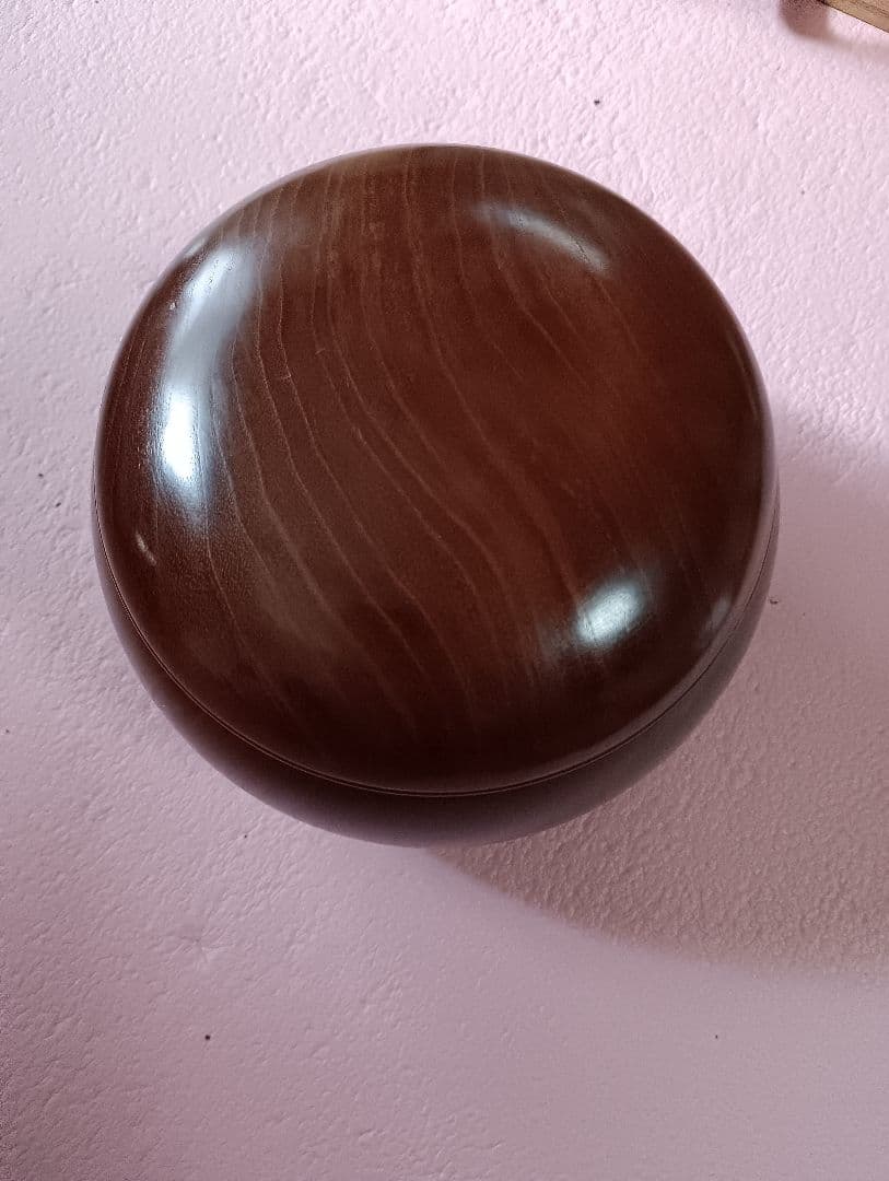 値下げ ! 囲碁石セット （蛤& 那智黒）島碁笥？入り