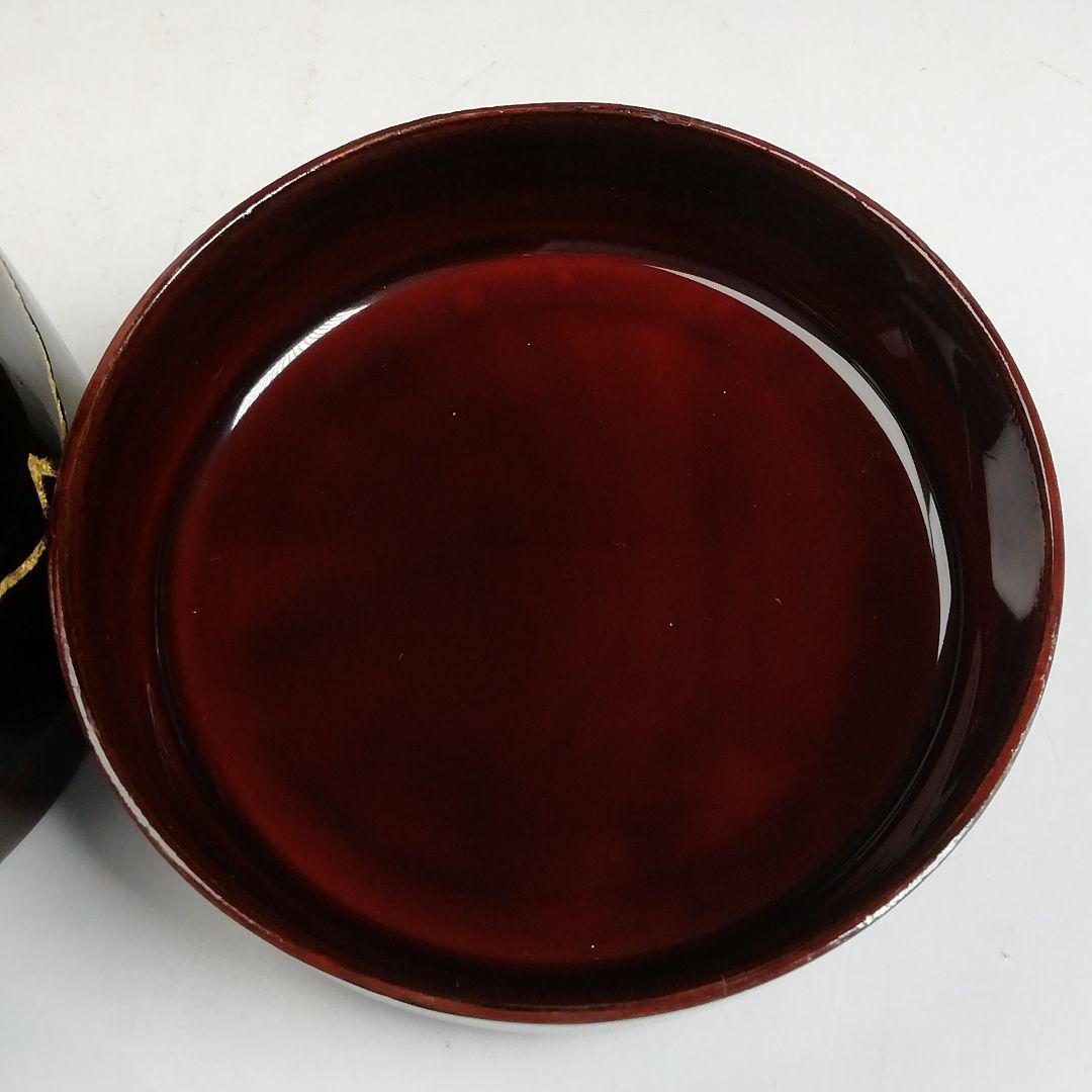 Ｗ１７９　棗　『鵬雲斎好写　五葉棗』『吉田一峰 作』　共箱　茶道具