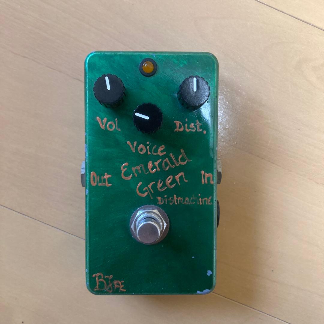 bjfe Emerald Green Distortion ギターエフェクター