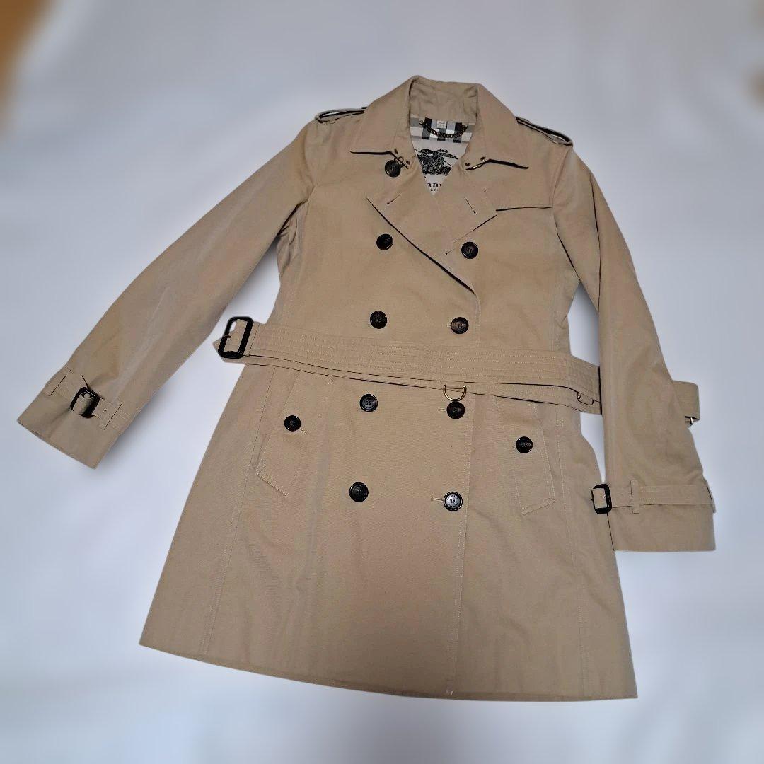 バーバリー　トレンチコート　ベージュ　タグあり　サイズ38