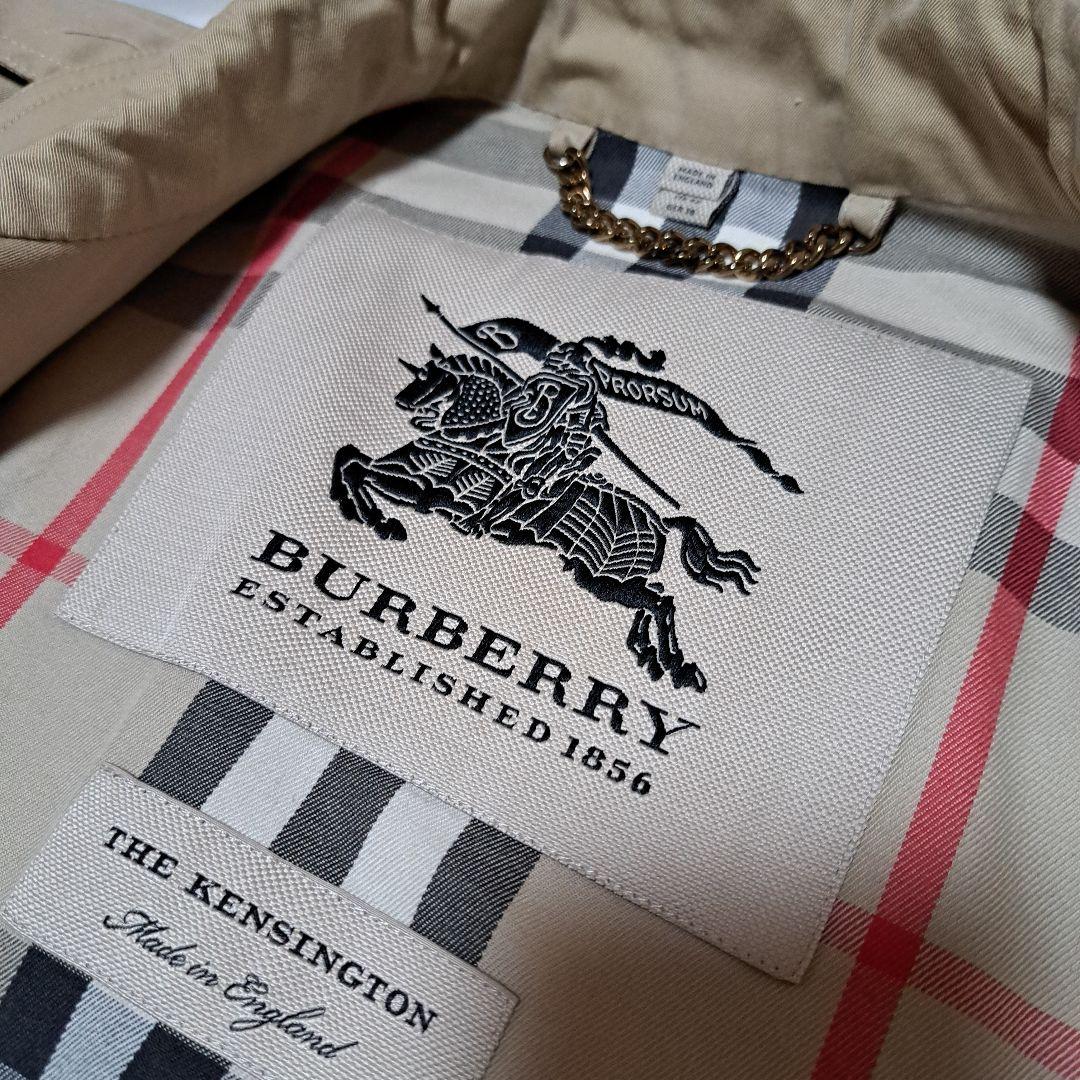 バーバリー　トレンチコート　ベージュ　タグあり　サイズ38