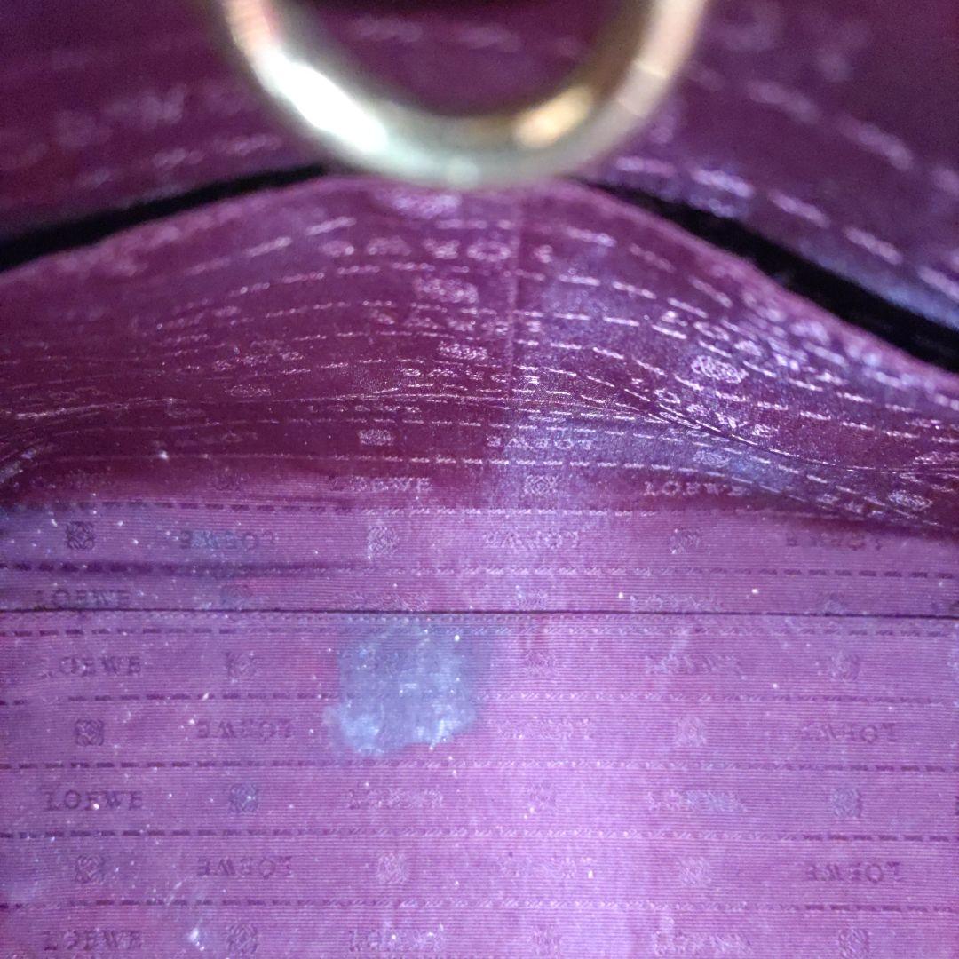 LOEWE ロエベ ヘリテージトートバッグ 黒 A4 訳アリ