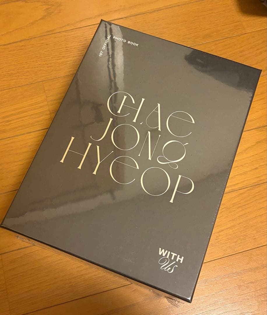 【新品未開封】チェジョンヒョプ 公式写真集 「WITH us」