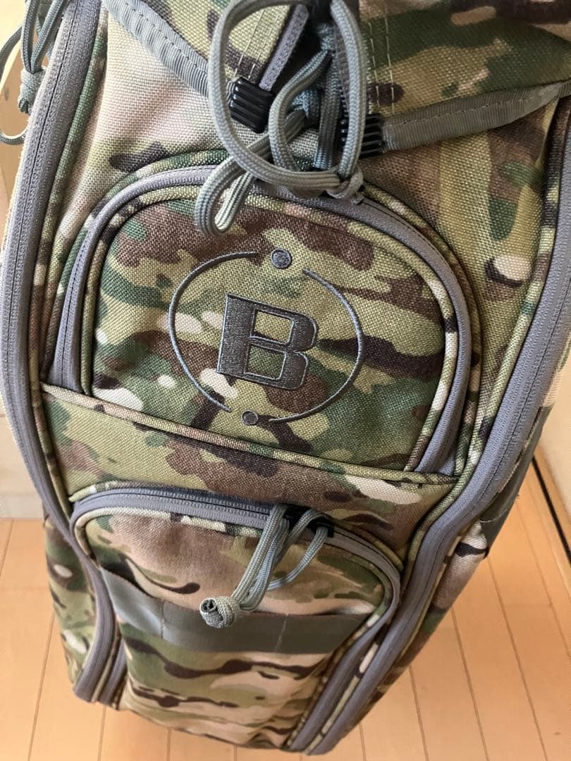 限定品BRIEFING カモフラキャディバッグCR-5#01 (送料無料)