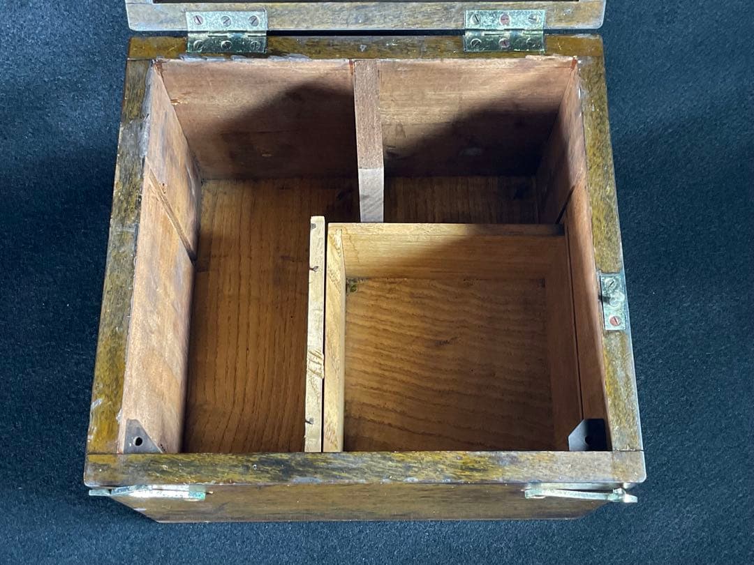 医者　道具箱　木箱　往診鞄　古道具