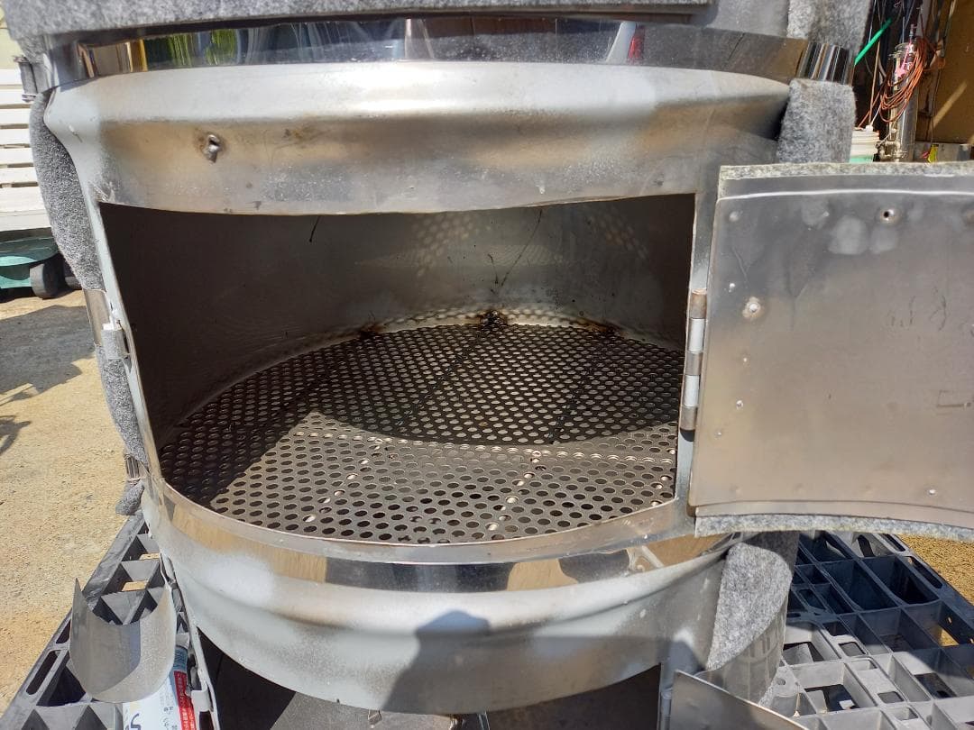 ステンレス製　焼き芋器