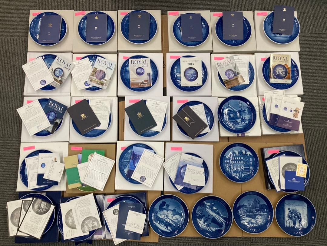 ロイヤルコペンハーゲン イアープレート 1997~2025年 31枚セット