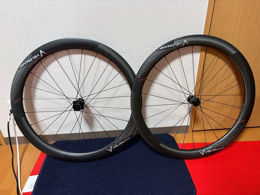 VELOMANN V50R カーボンホイール（ディスク用）